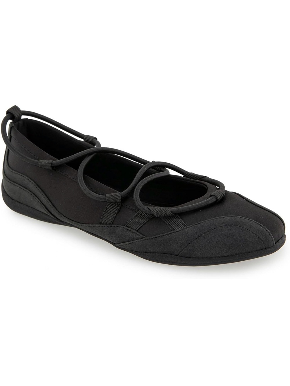 UNIONBAY Rosia Bungee Lacing Slip-On Sneaker Ballet Flat